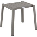 Brafab Delia Sidobord H39 Cm - Soffbord & Avlastningsbord Aluminium Khaki
