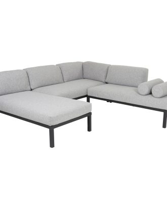 Brafab Gonessa Soffgrupp Antracit / - Matgrupper & Loungegrupper Aluminium Grå