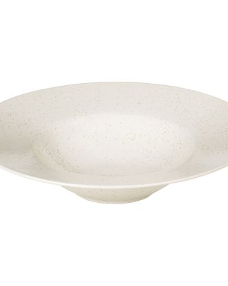 Broste Copenhagen Nordic Vanilla Pastatallrik / Djup Tallrik 29 Cm - Djupa tallrikar Stengods Cream