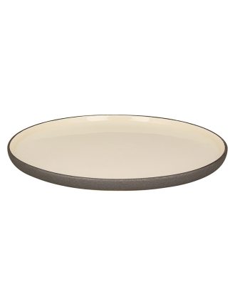 Broste Copenhagen Esrum Desserttallrik 21 Cm /vit - Assietter Stengods Brun