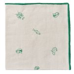 Broste Copenhagen Sea Servett 45x45 Cm - Servetter & Tillbehör Bomull Grön