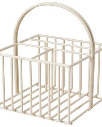 Broste Copenhagen Vietta Servetthållare Rainy Day Grey - Servetter & Tillbehör Järn Grå