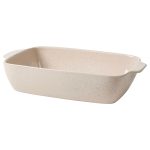 Broste Copenhagen Vig Ugnsform 26x40 Cm - Ugnsformar Stengods Beige