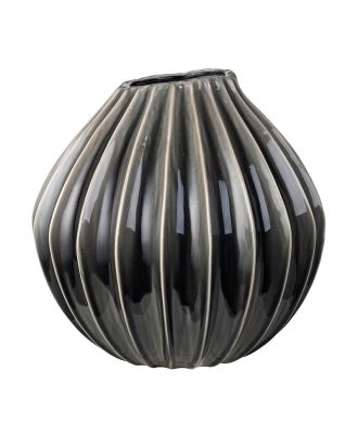 Broste Copenhagen Wide Vas 40 Cm Smoked Pearl - Vaser Grå