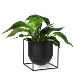 Audo Copenhagen Kubus Blomkruka 23 - Krukor Metall Svart