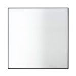 Audo Copenhagen View Spegel Medium 56x56 Cm - Väggspeglar Aluminium Svart