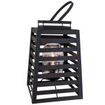 By Rydéns Yankton Bord/golvlampa Ip44 Sand - Utomhusbelysning Metall Svart