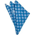 Byon Checki Tygservett Bomull 45x45 Cm 2-pack - Servetter & Tillbehör Ekologisk Bomull Blå