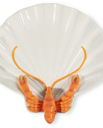 Byon Lobsti Fat - Uppläggningsfat Dolomit Keramik Vit