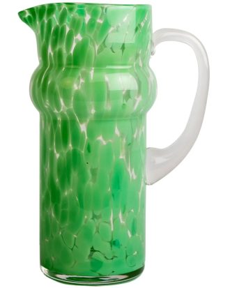 Byon Messy Kanna Hög 150 Cl - Vattenkaraffer & Vattenkannor Glas Grön