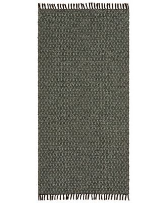 Julie grön - plast- och garnmatta