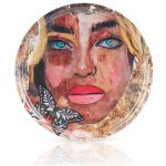 Carolina Gynning Freedom Bricka 49 Cm - Brickor Björkfanér Brun