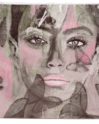 Carolina Gynning Butterfly Queen Servett - Servetter & Tillbehör Papper Rosa