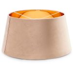 Carolina Gynning Cg Lampskärm Guld / Greige - Lampskärmar Sammet Grå