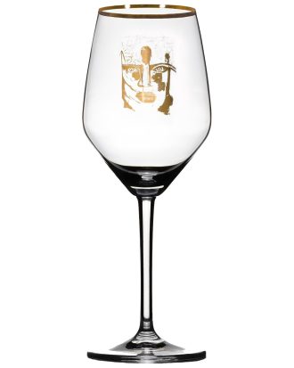 Carolina Gynning Golden Dream Rosé-/vitvingslas Guld - Vinglas Kristallglas Klar