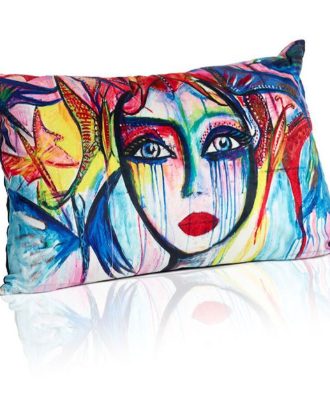 Carolina Gynning Slice Of Life Kuddfodral 40x60 Cm - Prydnadskuddar & Fodral Sammet Multi