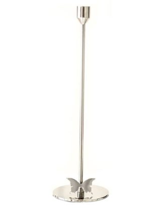 Carolina Gynning Ljusstake Fjäril 33 Cm - Ljusstakar Stål Silver