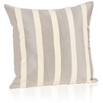 Carolina Gynning Luxury Kuddfodral Randigt 50x50 Cm - Prydnadskuddar & Fodral Bomull Vit