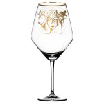 Carolina Gynning Slice Of Life Rödvinsglas Guld - Vinglas Kristallglas Klar