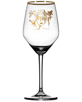 Carolina Gynning Slice Of Life Rosé-/vitvingslas Guld - Vinglas