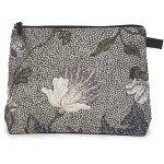 Ceannis Flower Linen Sminkväska M - Necessärer & Sminkväskor Bomull Khaki