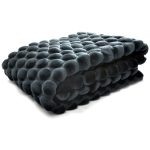 Ceannis Egg Pläd 130x170 Cm - Plädar & Filtar Akryl Petrol