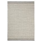 Chhatwal & Jonsson Dhurry Wool Mahi Matta 80x250 Cm Off White/grey - Ullmattor Ull Grå