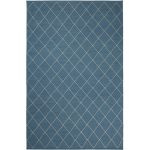 Chhatwal & Jonsson Diamond Matta 230x336 Cm Heaven Blue/off White - Ullmattor Ull Off-White