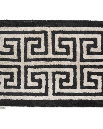 Classic Collection Entrance Badrumsmatta 60x90 Cm Svart/vit - Badrumsmattor Bomull Svartvit