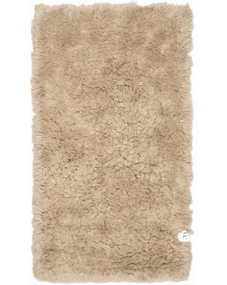 Classic Collection Cloudy Matta 80x150 Cm - Ullmattor Ull Beige