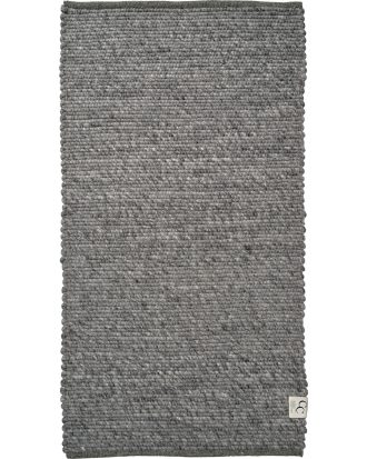 Classic Collection Merino Matta 80x150 Cm - Ullmattor New Zeeland Wool Granite