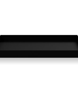 Cooee Design Bricka 24,5x17,5 Cm - Brickor Rostfritt Stål Svart