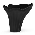 Cooee Design Fungi Skulptur 12 Cm - Skulpturer Keramik Svart