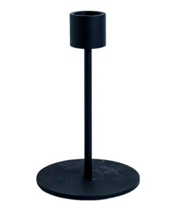 Cooee Design Ljusstake 13 Cm - Ljuslyktor Rostfritt Stål Svart