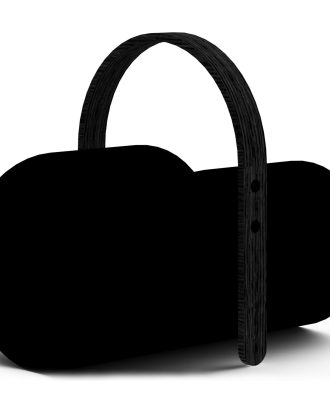 Cooee Design Woody Vedförvaring - Vedförvaring & Brandsäkerhet Ek Svartbetsad Ek