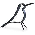 Cooee Design Woody Bird 14 Cm - Träfigurer Ek Svart