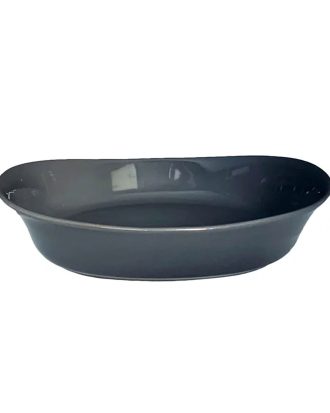 Cookplay Naoto Djup Tallrik 20x23 Cm - Djupa tallrikar Porslin Mörkgrå