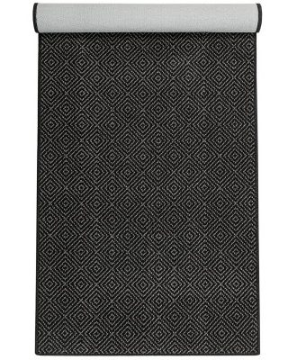 Flex svart - gångmatta på metervara