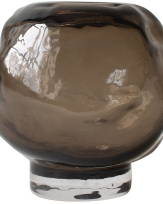 Dbkd Bunch Mini Ljuslykta - Tillbehör ljusstakar & ljuslyktor Glas Brun