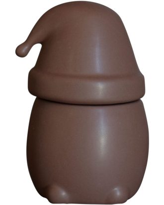 Dbkd Eating Santa Juldekoration Large - Juldekorationer Keramik Maroon