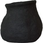 Dbkd Paper Vas/kruka Small - Krukor Papier-mâché Svart