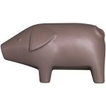 Dbkd Swedish Pig Prydnad 240 Mm - Skulpturer Keramik Maroon
