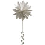 Dbkd Tree Tops Julgransstjärna Flower - Juldekorationer Papper Vit