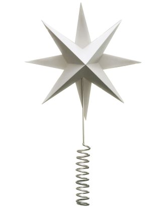 Dbkd Tree Tops Julgransstjärna Star - Juldekorationer Papper Vit