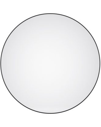 Decotique Edge Spegel 80 Cm - Väggspeglar Metall Svart