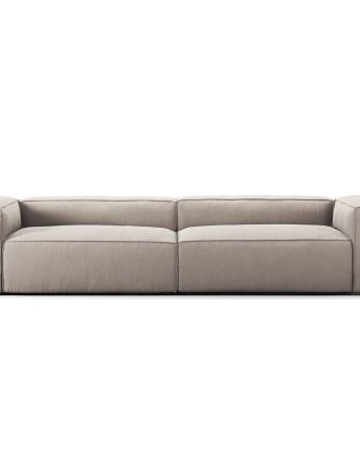 Decotique Grand 4-sitssoffa Minetyg - 4-sitssoffor + Micro Chenille Sandshell Beige