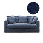 Decotique Le Grand Air Klädsel 2-sits - Möbelklädsel Bomull Mörkblå