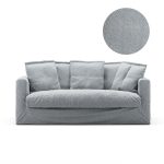 Decotique Le Grand Air Klädsel 2-sits - Möbelklädsel Linne Nordic Sky