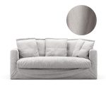 Decotique Le Grand Air Klädsel 2-sits - Möbelklädsel Linne Misty Grey