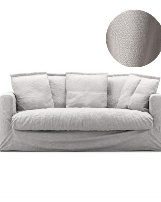 Decotique Le Grand Air Klädsel 2-sits - Möbelklädsel Linne Misty Grey
